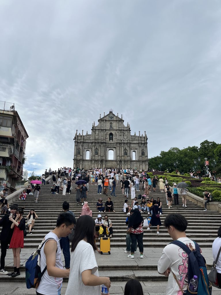 マカオの世界遺産・聖ポール天主堂跡